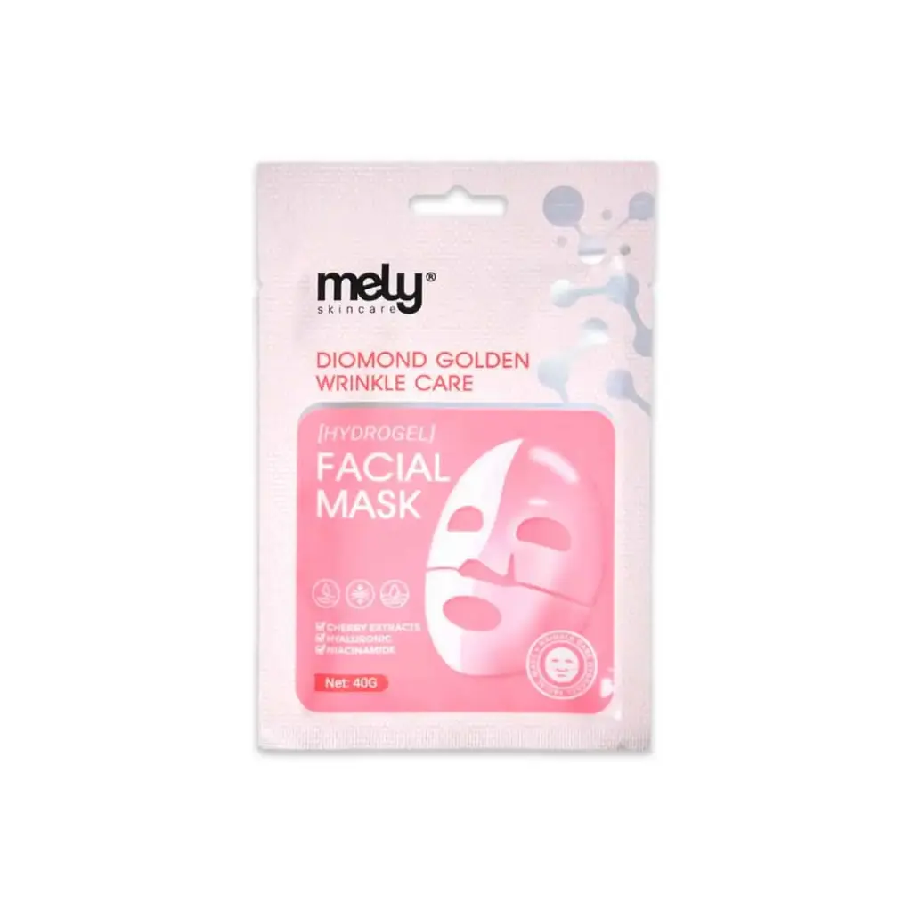Mascarilla facial de hidrogel antiarrugas MELY___PACK X6 