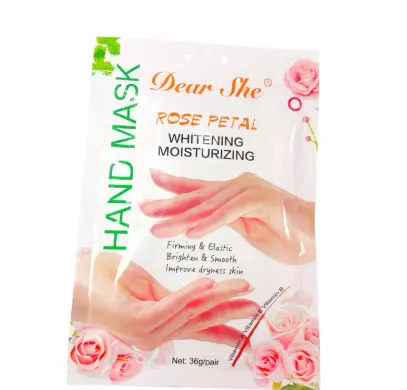 Guante de/para Manos Hidratante Pétalos de Rosa 