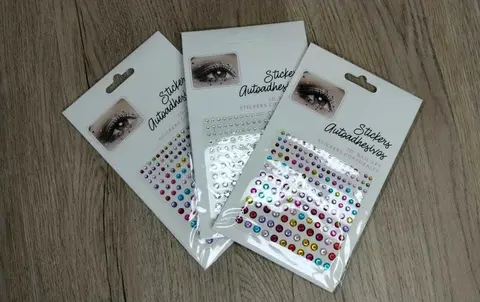 Strass para la cara eloise ___ PACK X12