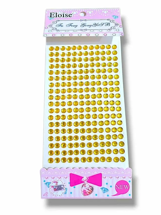 strass para cara colores surtidos ___ PACK X12