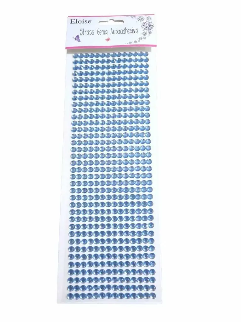 Strass para la cara surtido ___ PACK X6