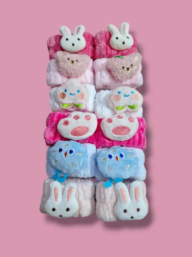 [PL-017655] Par de muñequera KAWAI ELOISE ___ PACK X6