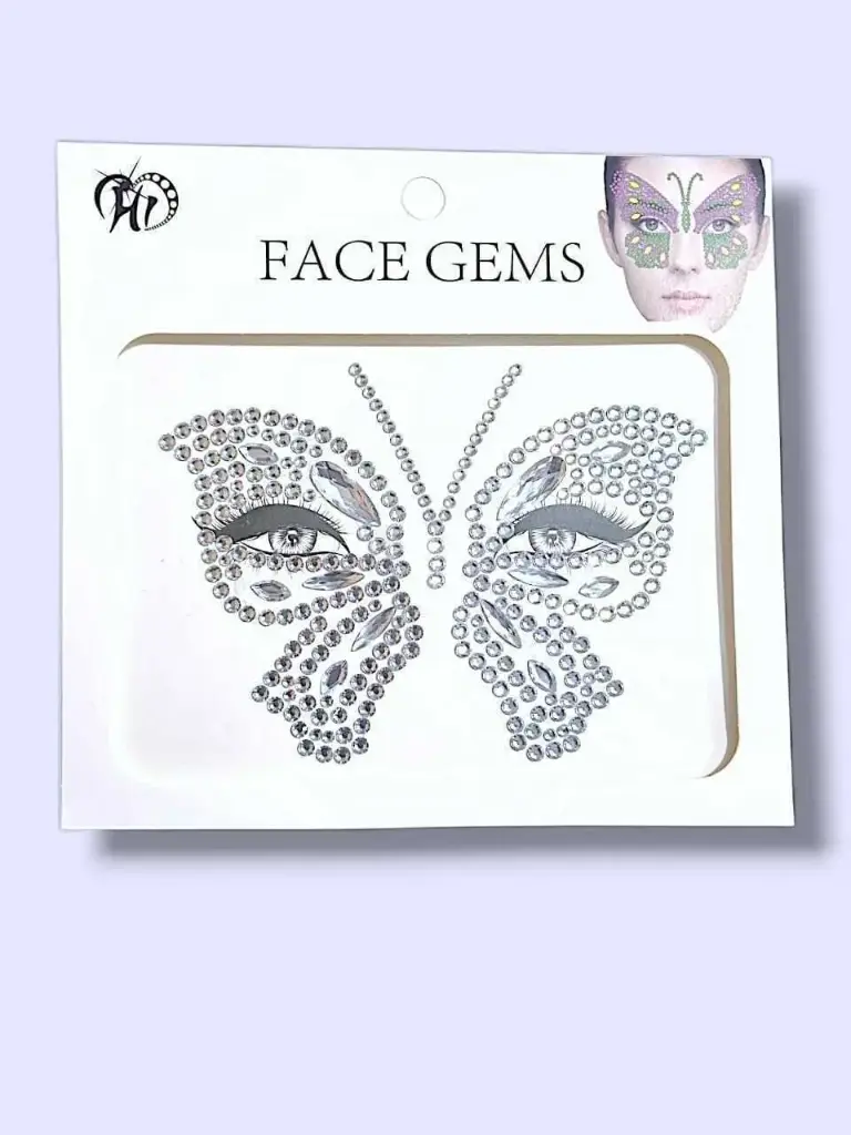 strass para cara face gems ___ PACK X6