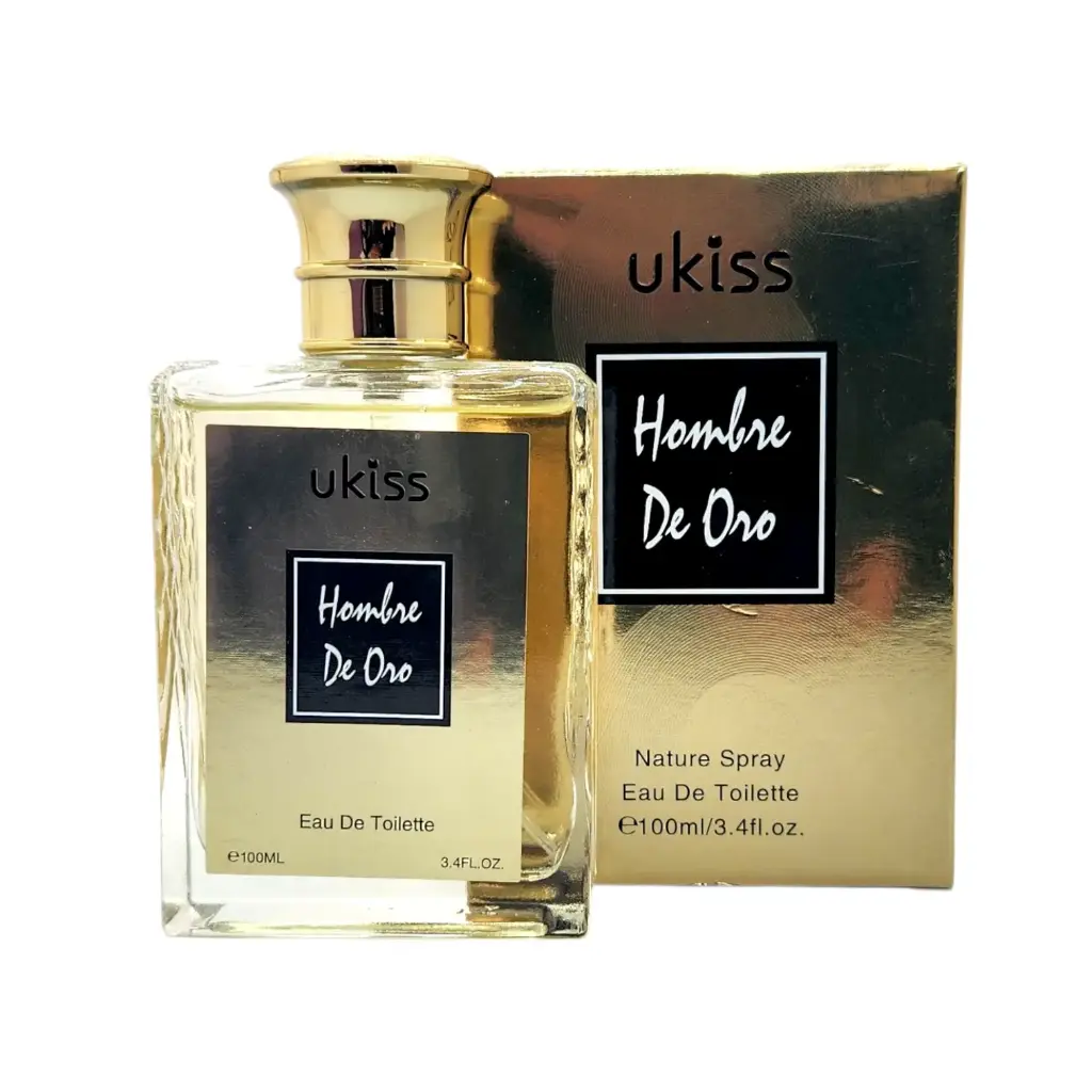 [SUKS056] Perfume para hombres Hombre de Oro Ukiss 100ml (Unidad)
