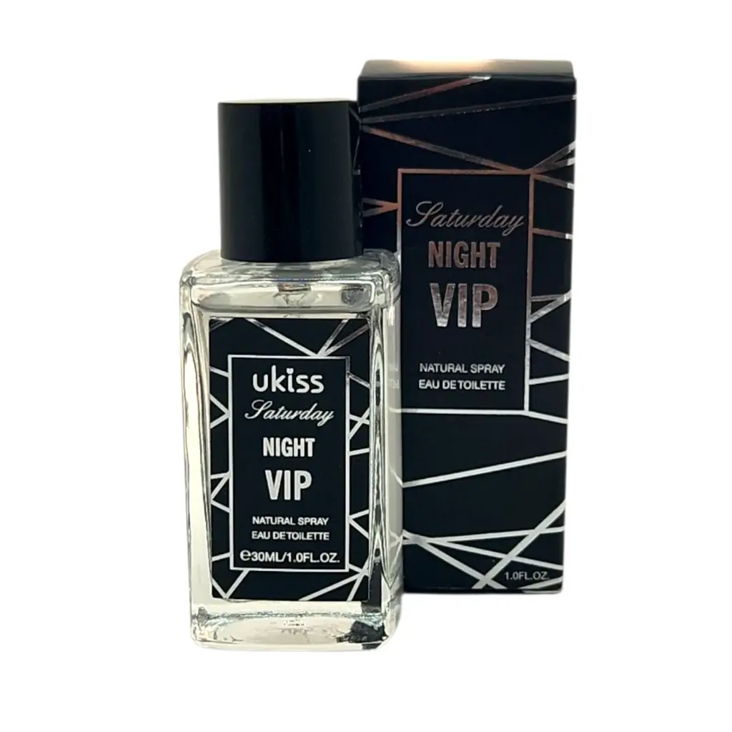 Perfume para hombres Saturday Night VIP Ukiss 30ml 