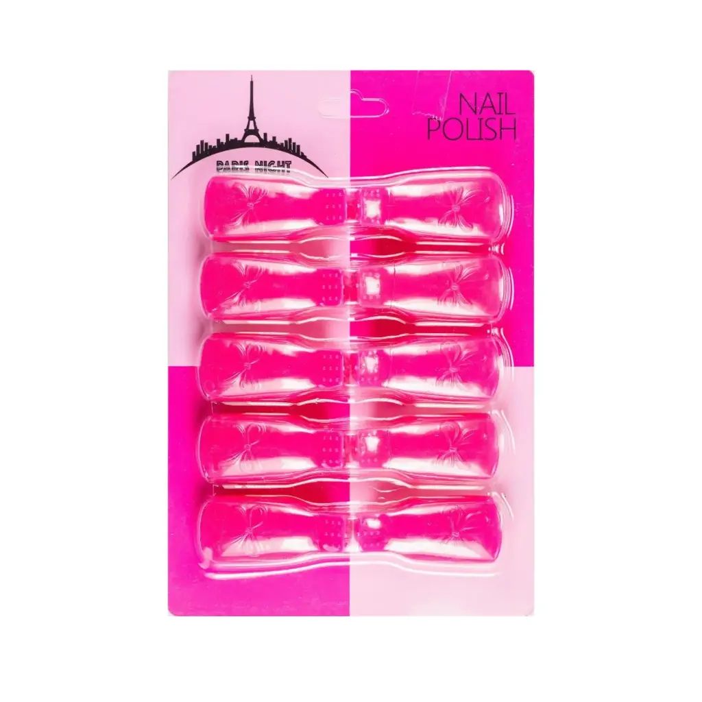 capuchones removedores de esmalte semipermanente Paris Night 