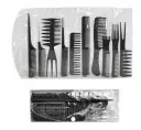 Set X10 peines para peluquería