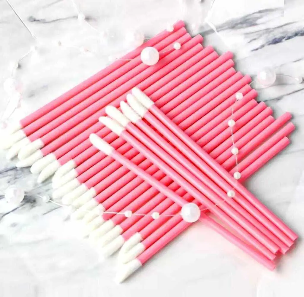 Blister X50 pincel para labios descartable ___ PACK X6 