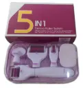 Rejuvenecimiento facial con micro agujas Dermaroller 5 en 1
