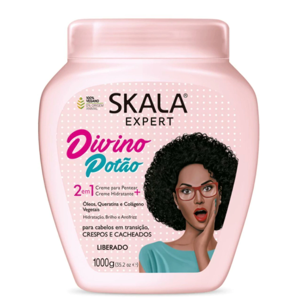 Mascarilla 2 EN 1 SKALA PARA CABELLO CRESPO Y RIZADO 1000grs