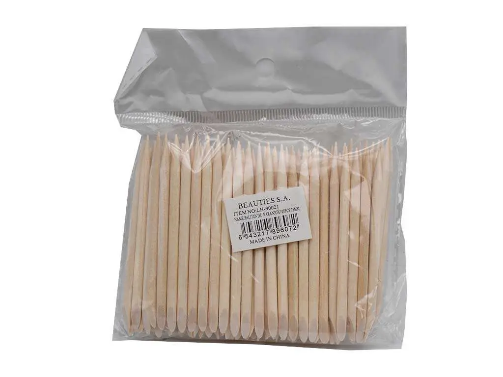 Palitos de naranjo 100pcs 11.4MM MELY___PACK X3