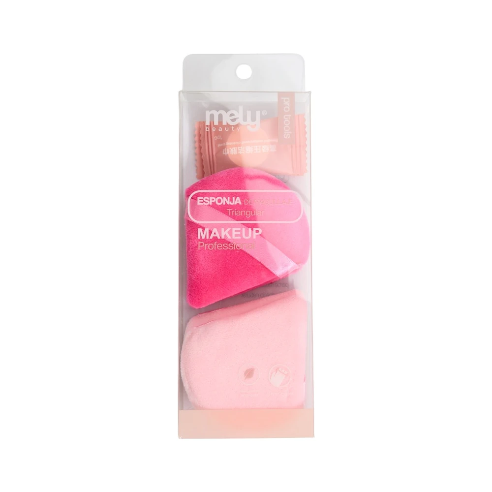 Set x6 esponjas de maquillaje MELY ___PACK X12
