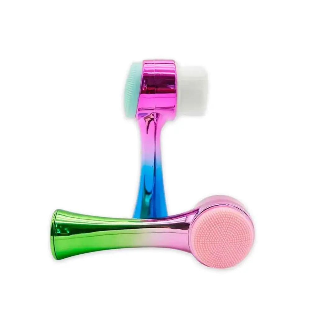 Limpiador y cepillo facial 2en 1 MELY___PACK X6