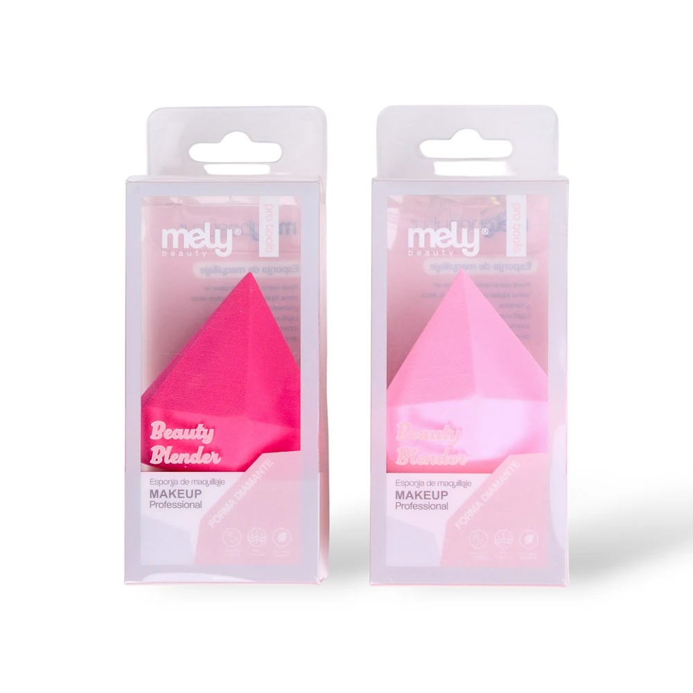 Esponja de maquillaje forma diamante MELY ___PACK X12