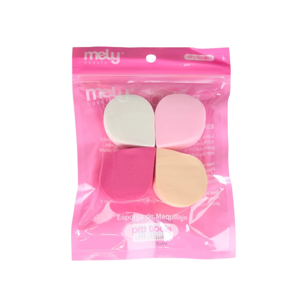 [PM-BA03A3022] Pack x4  esponjas de maquillaje MELY ___PACK X12 