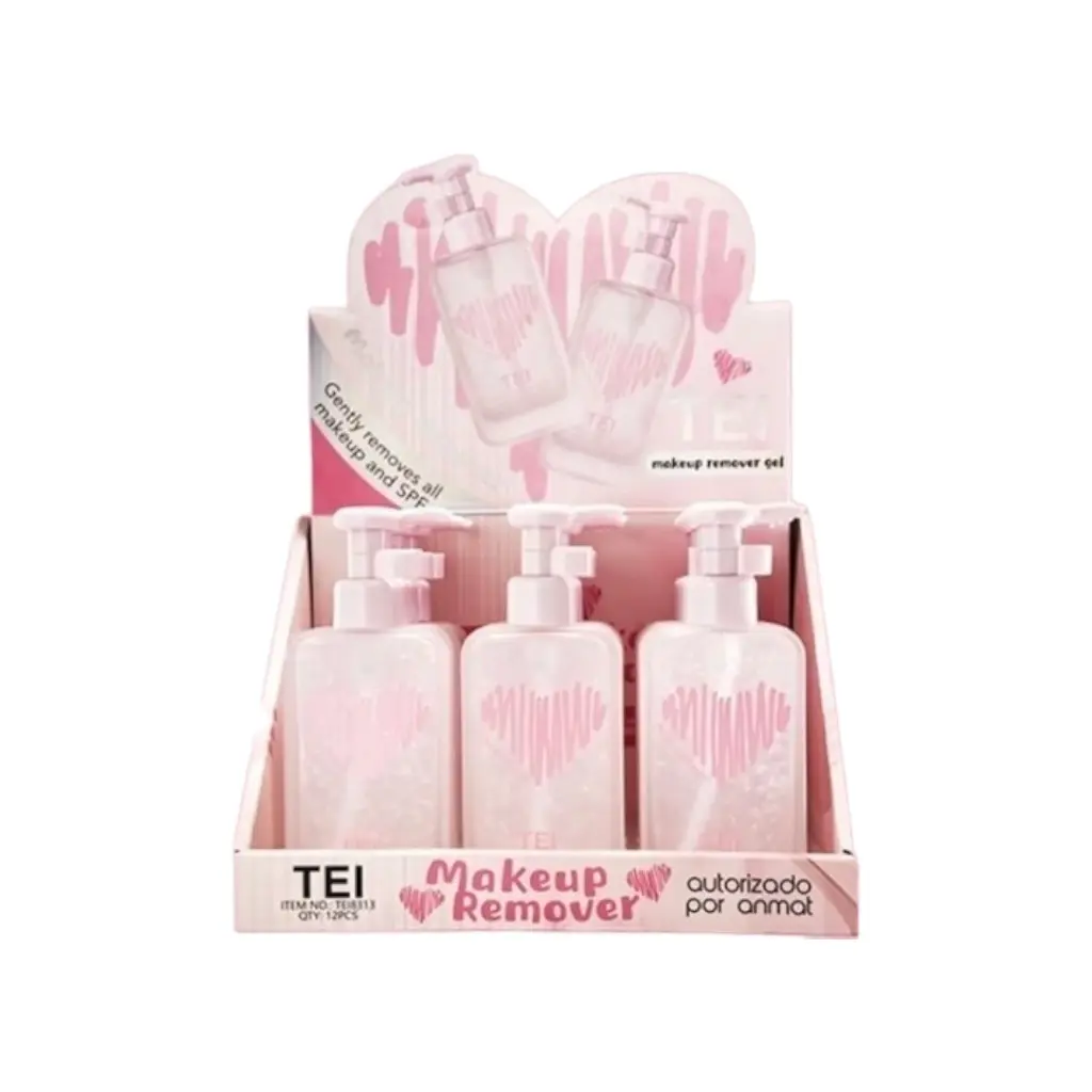 removedores de maquillaje en gel Tei