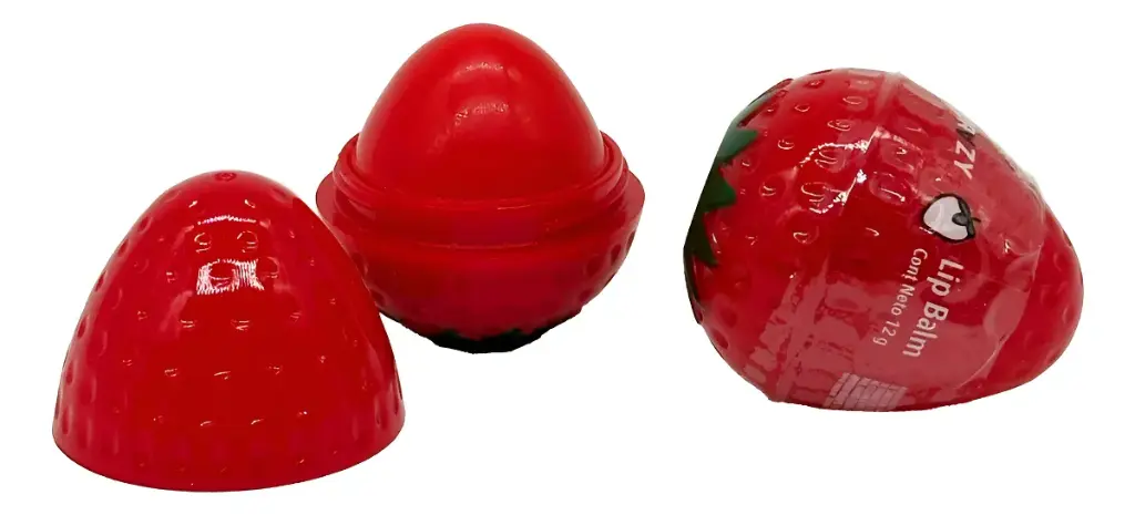 [PT-5306] bálsamos labiales frutilla Love Crazy  (Unidad)