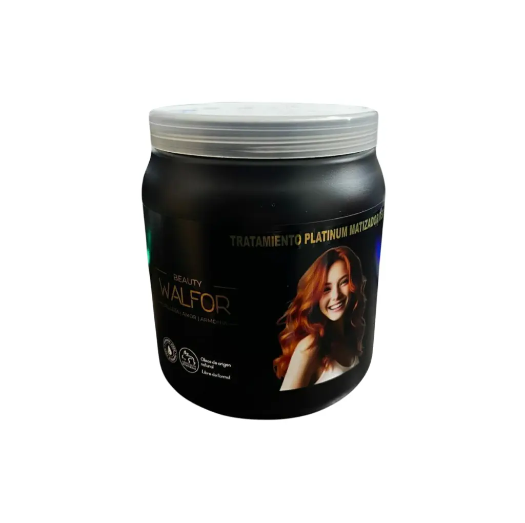 Tratamiento platinium matizador Red BEAUTY WALFOR