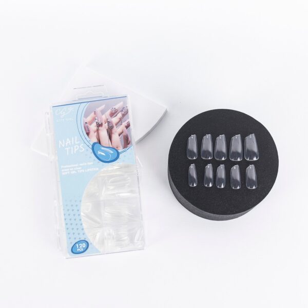 [PG-JPT-E53] UÑAS SOFT GEL LIPSTICK 120PCS