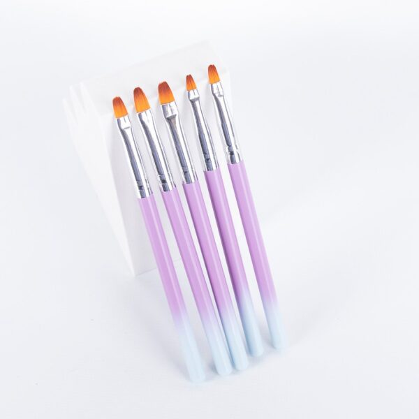 [PG-BY-1277] PINCEL ACRYLICO 5PCS