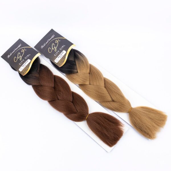 EXTENSIONES KANEKALON DOBLE COLOR
