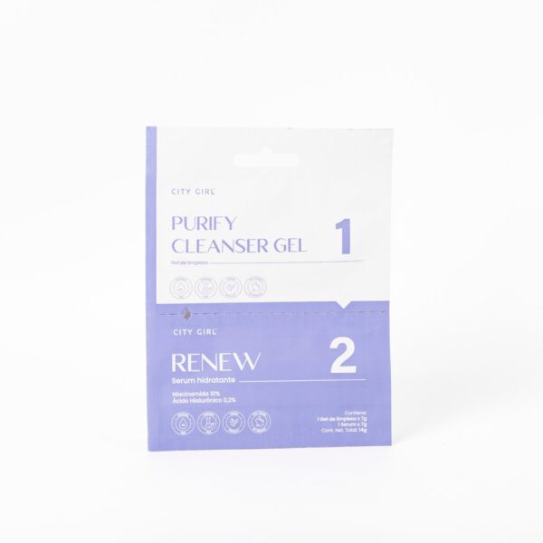 2 EN 1 GEL LIMPIADOR Y SERUM