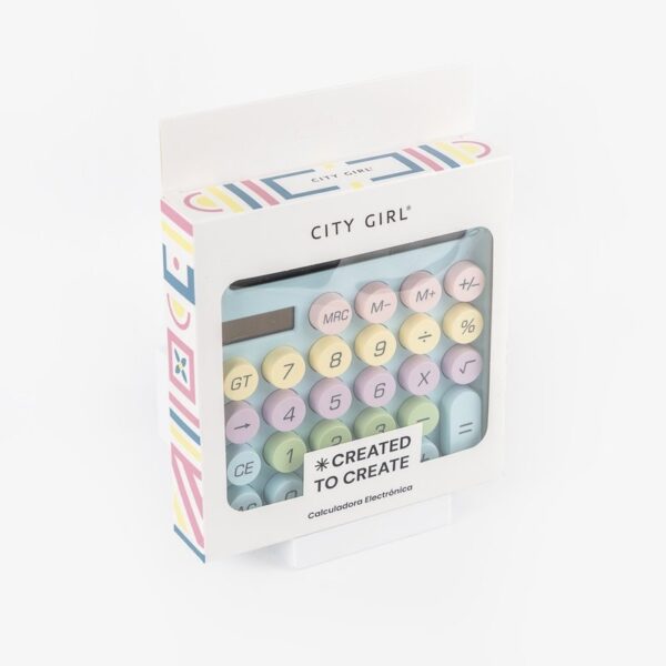CALCULADORA ELECTRONICA CITY GIRL