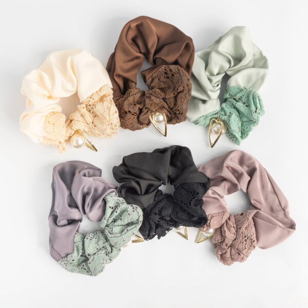 [PG-3773-4] COLITA SCRUNCHIE PERLA