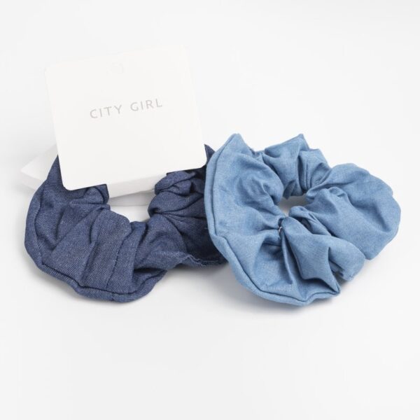COLITA SCRUNCHIE AZUL