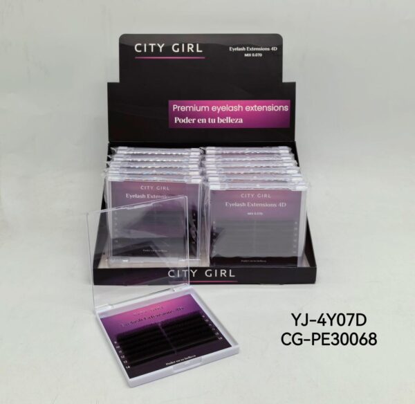 PESTAÑAS TECNOLOGICAS 4D 0.7D MIX CITY GIRL
