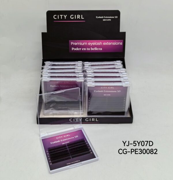 PESTAÑAS TECNOLOGICAS 5D 0.7D MIX CITY GIRL
