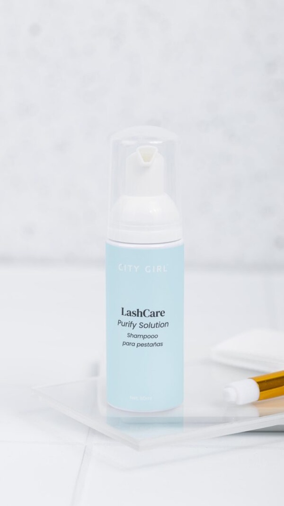 SHAMPOO PARA LIMPIEZA DE PESTAÑAS CITY GIRL