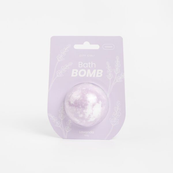 SAL DE BAÑO BATH BOOMB LAVANDA 100G