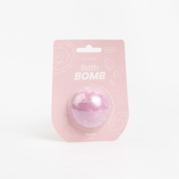SAL DE BAÑO BATH BOOMB ROSAS 100G