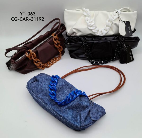 CARTERA CORREA TIPO TRENZA CITY GIRL