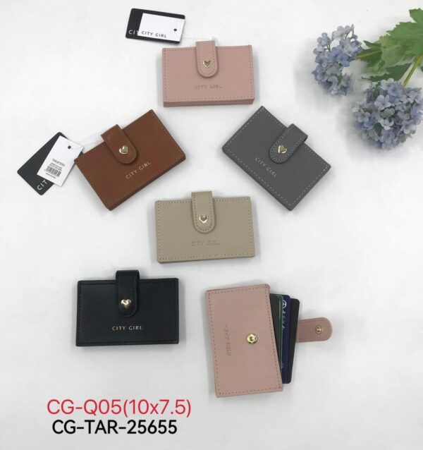 tarjetero mini corazón 