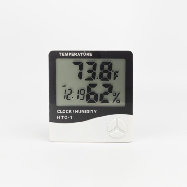 TERMOHIGRÓMETRO DIGITAL DE TEMPERATURA PARA PESTAÑAS
