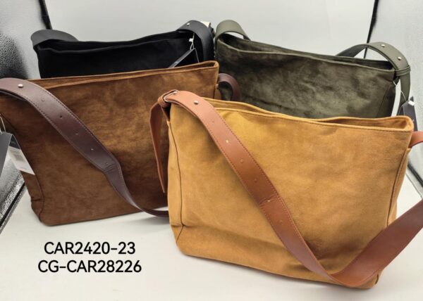 CARTERA DE GAMUZA CITY GIRL