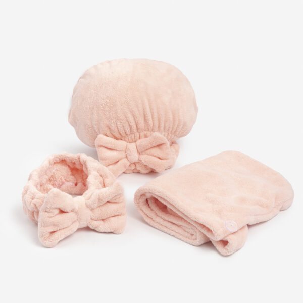 KIT HAIR DRYING UNICOLOR CITY GIRL – 3PCS