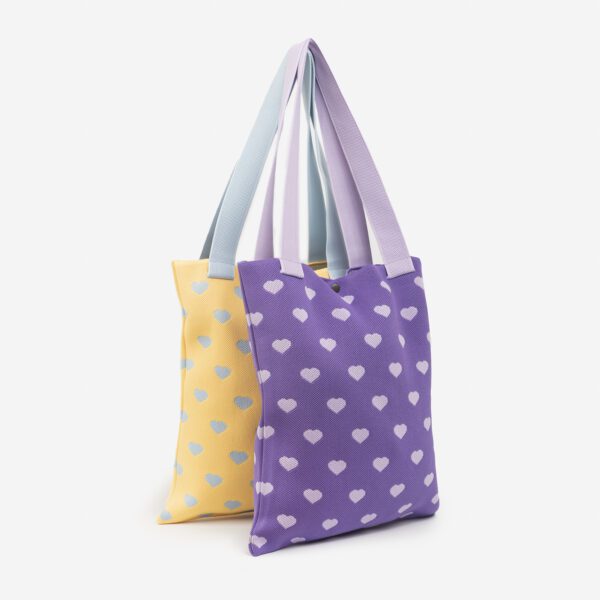 TOTE BAG CORAZONES CITY GIRL