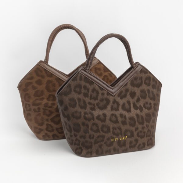 mini cartera animal print 