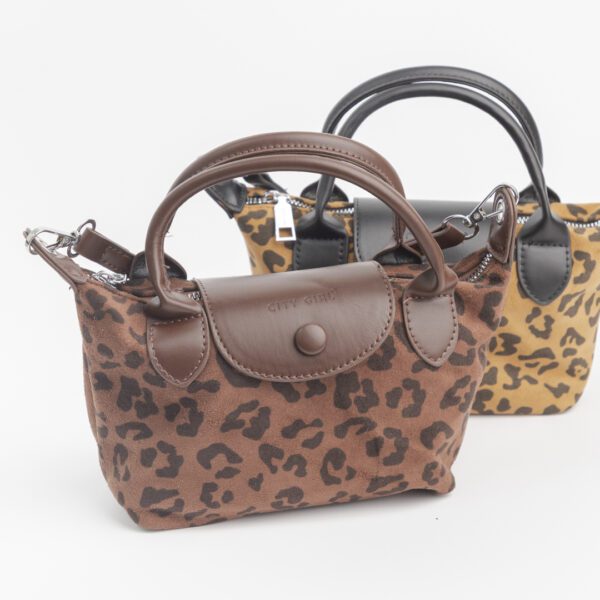 mini cartera animal print