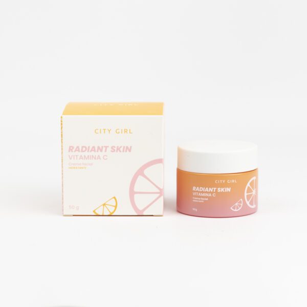 RADIANT SKIN VITAMINA C CREMA FACIAL HIDRATANTE – CITY GIRL 50g