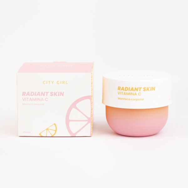 RADIANT SKIN VITAMINA C MANTECA CORPORAL – CITY GIRL 250ml