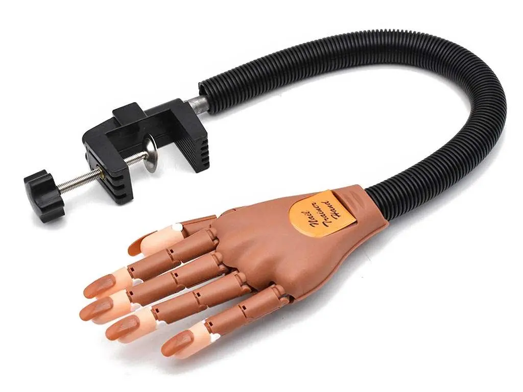 Mano articulada /practica de manicura MELY___PACK X2PCS  