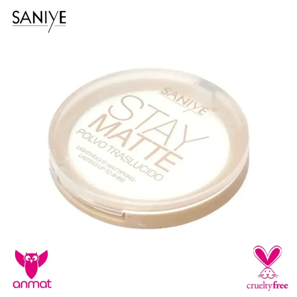 Polvo translúcido Stay Matte SANIYE 
