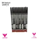 Lápiz delineador de/para ojos y labios  SANIYE "colores serie I"___PACK X12  