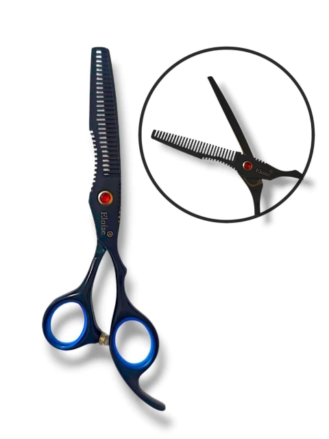 [PL-100035-29] Tijera NEGRA Y ROJO para entresacar N`29  ELOISE