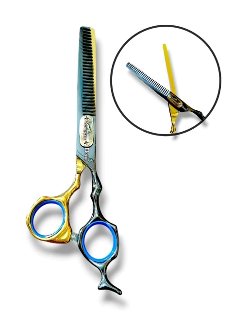 Tijera NEGRA Y DORADA para entresacar N`17  ELOISE