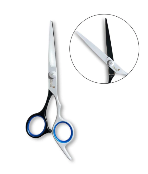 [PL-061260-2] Tijera BLANCA Y NEGRA recta N`2  ELOISE